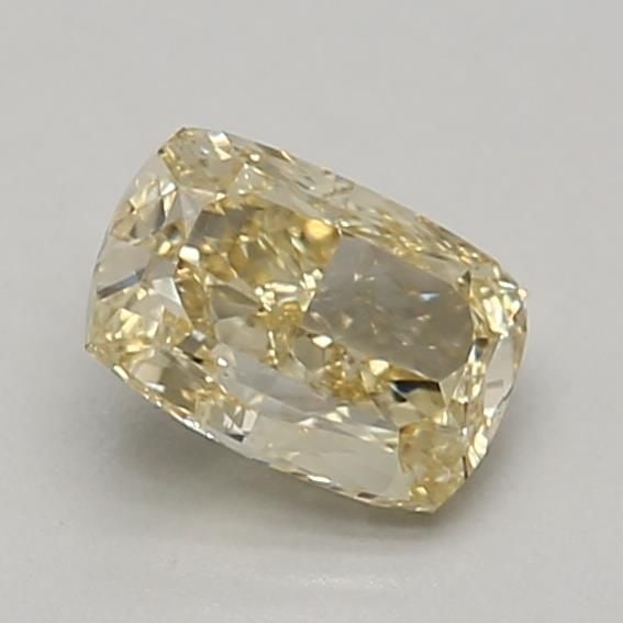 Loose Diamond - CUSHION MODIFIED 0.6ct Fancy Intense Yellow VS2: Loose Diamond - CUSHION MODIFIED 0.6ct Fancy Intense Yellow VS2 Source: This is a real non-mined Diamond that has been grown in a lab Shape: CUSHION MODIFIED Carats: 0.6 Color: Fancy Intense Yellow Ce