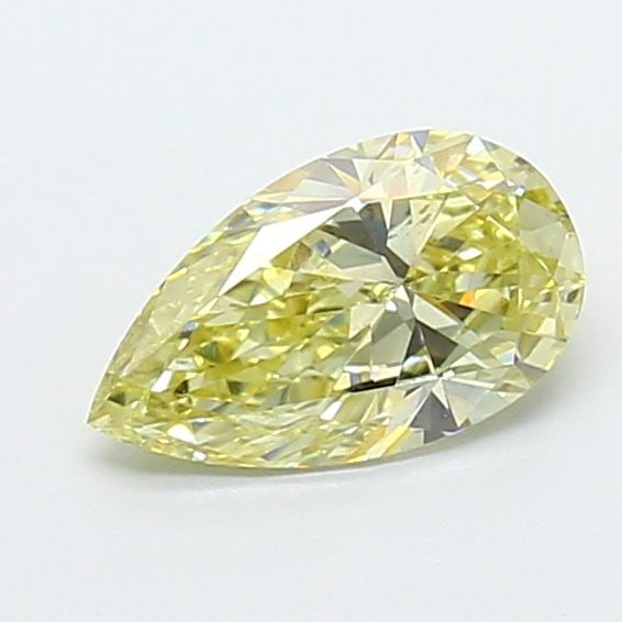 Loose Diamond - PEAR 0.7ct Fancy Yellow SI1: Loose Diamond - PEAR 0.7ct Fancy Yellow SI1 Source: This is a real non-mined Diamond that has been grown in a lab Shape: PEAR Carats: 0.7 Color: Fancy Yellow Certification: IGI Video: