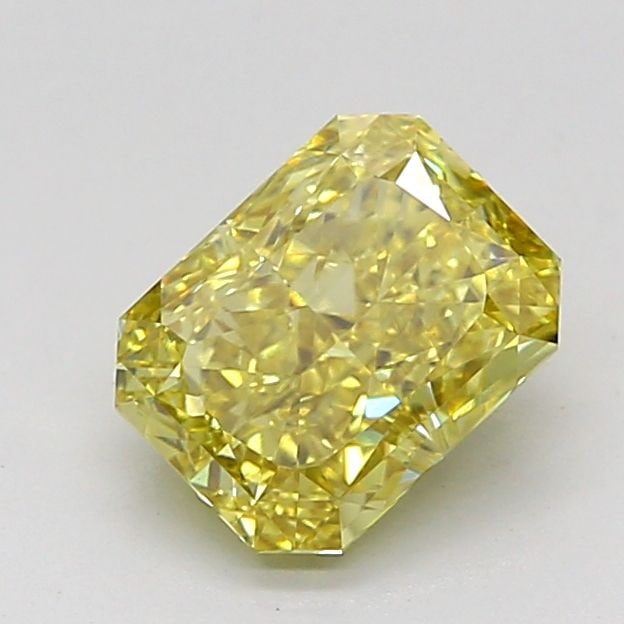 Loose Diamond - RADIANT 1.37ct Fancy Intense Yellow VS1: Loose Diamond - RADIANT 1.37ct Fancy Intense Yellow VS1 Source: This is a real non-mined Diamond that has been grown in a lab Shape: RADIANT Carats: 1.37 Color: Fancy Intense Yellow Certification: IGI