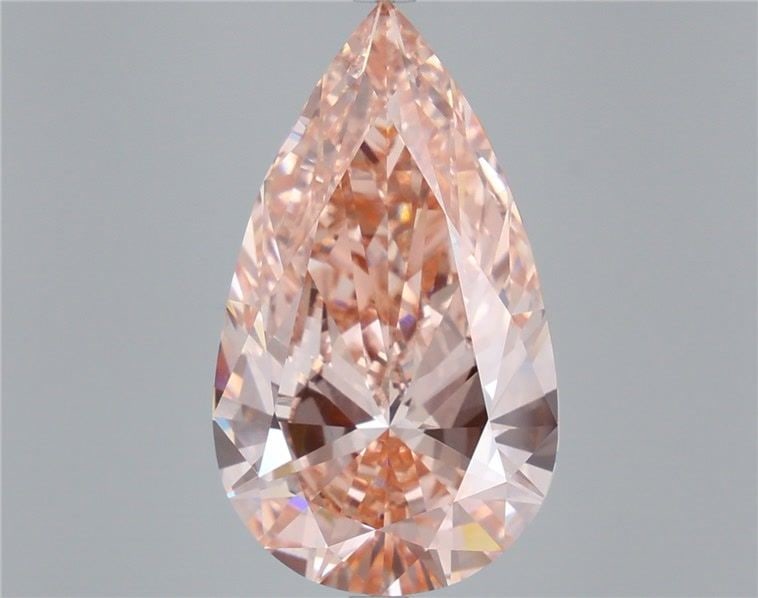 Loose Diamond - PEAR 7.51ct Fancy Vivid Pink VVS2: Loose Diamond - PEAR 7.51ct Fancy Vivid Pink VVS2 Source: This is a real non-mined Diamond that has been grown in a lab Shape: PEAR Carats: 7.51 Color: Fancy Vivid Pink Certification: IGI Video: