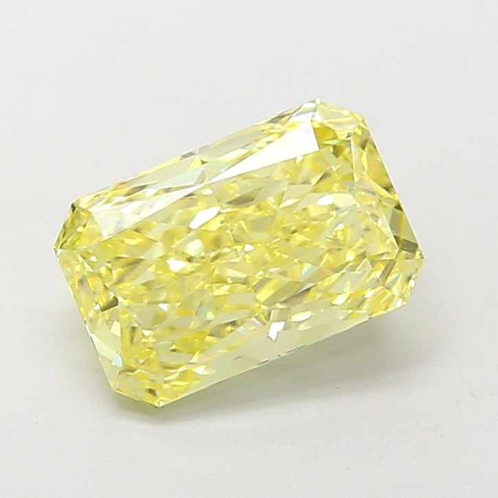 Loose Diamond - RADIANT 2.18ct Fancy Intense Yellow VVS2: Loose Diamond - RADIANT 2.18ct Fancy Intense Yellow VVS2 Source: This is a real non-mined Diamond that has been grown in a lab Shape: RADIANT Carats: 2.18 Color: Fancy Intense Yellow Certification: IG