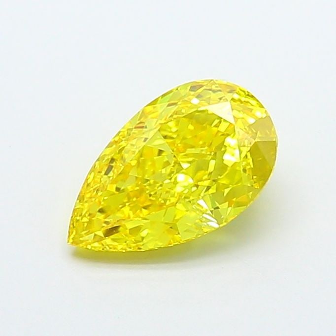 Loose Diamond - PEAR 2.2ct Fancy Vivid Yellow IF: Loose Diamond - PEAR 2.2ct Fancy Vivid Yellow IF Source: This is a real non-mined Diamond that has been grown in a lab Shape: PEAR Carats: 2.2 Color: Fancy Vivid Yellow Certification: IGI Video: