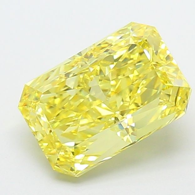 Loose Diamond - RADIANT 3.5ct Fancy Vivid Yellow VVS2: Loose Diamond - RADIANT 3.5ct Fancy Vivid Yellow VVS2 Source: This is a real non-mined Diamond that has been grown in a lab Shape: RADIANT Carats: 3.5 Color: Fancy Vivid Yellow Certification: IGI Vide