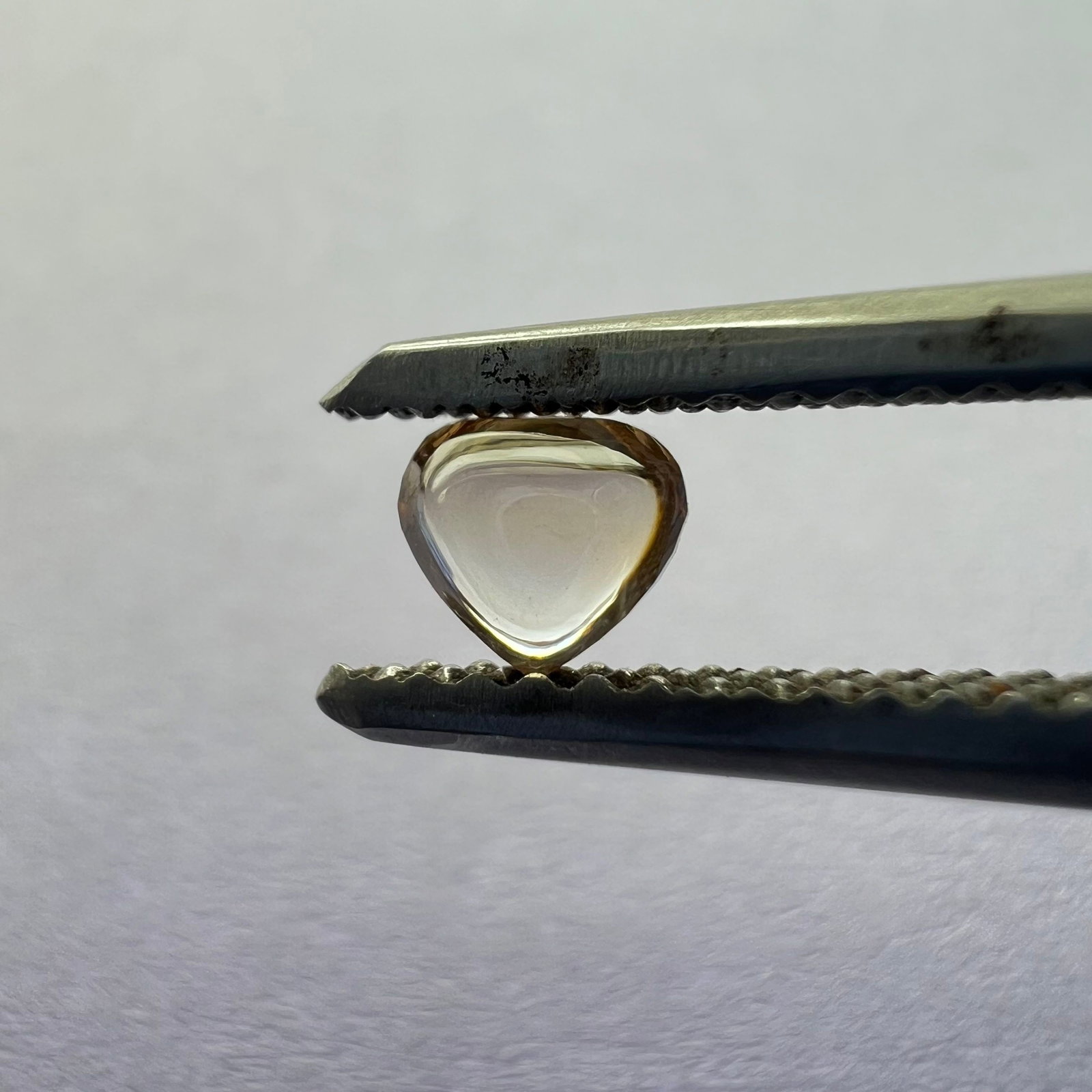 Loose Diamond - HEART 0.24ct Orange VVS2: Loose Diamond - HEART 0.24ct Orange VVS2 Source: This is a real non-mined Diamond that has been grown in a lab Shape: HEART Carats: 0.24 Color: Orange Certification: NONE The Diamond Depot Guarantee: 