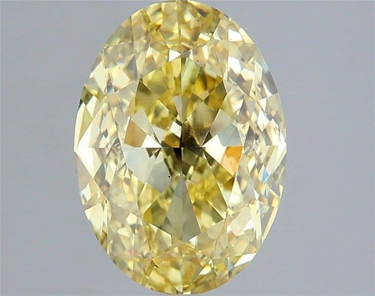 Loose Diamond - OVAL 3.06ct Fancy Intense Yellow VS2 (1 of 1)
