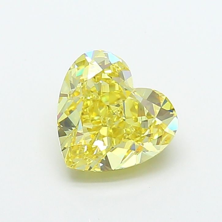 Loose Diamond - HEART 3.04ct Fancy Intense Yellow VVS2: Loose Diamond - HEART 3.04ct Fancy Intense Yellow VVS2 Source: This is a real non-mined Diamond that has been grown in a lab Shape: HEART Carats: 3.04 Color: Fancy Intense Yellow Certification: IGI Vi