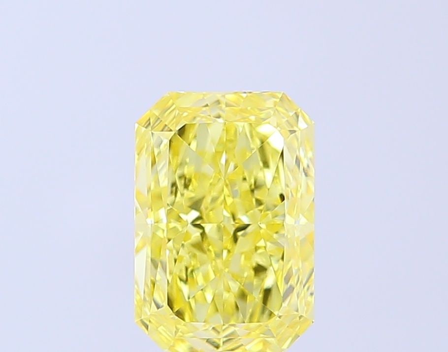 Loose Diamond - RADIANT 2.58ct Fancy Intense Yellow VVS2: Loose Diamond - RADIANT 2.58ct Fancy Intense Yellow VVS2 Source: This is a real non-mined Diamond that has been grown in a lab Shape: RADIANT Carats: 2.58 Color: Fancy Intense Yellow Certification: IG