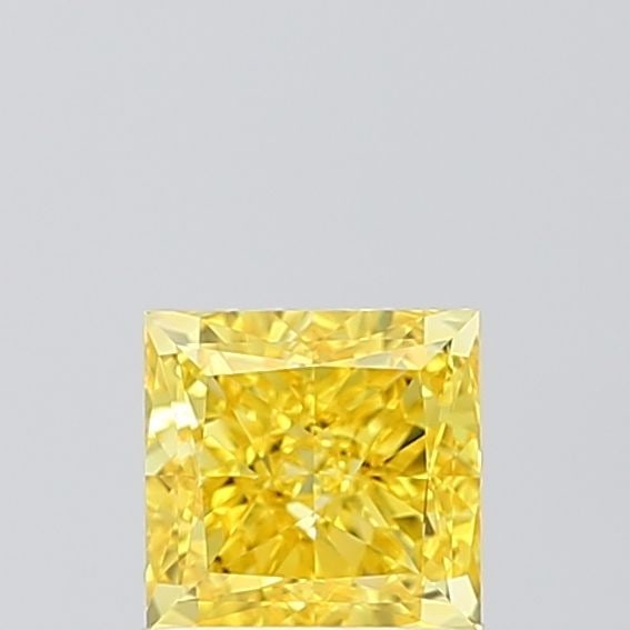Loose Diamond - PRINCESS 1.02ct Fancy Vivid Yellow VVS1: Loose Diamond - PRINCESS 1.02ct Fancy Vivid Yellow VVS1 Source: This is a real non-mined Diamond that has been grown in a lab Shape: PRINCESS Carats: 1.02 Color: Fancy Vivid Yellow Certification: IGI 