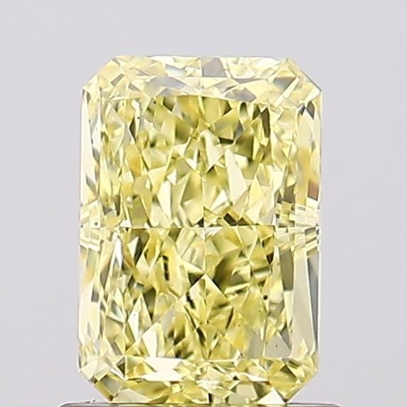 Loose Diamond - RADIANT 1.32ct Fancy Intense Yellow VS2: Loose Diamond - RADIANT 1.32ct Fancy Intense Yellow VS2 Source: This is a real non-mined Diamond that has been grown in a lab Shape: RADIANT Carats: 1.32 Color: Fancy Intense Yellow Certification: IGI