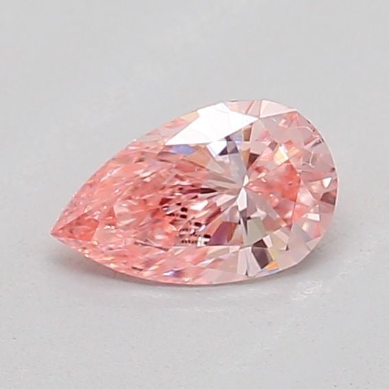 Loose Diamond - PEAR 0.26ct Fancy Vivid Pink VS2: Loose Diamond - PEAR 0.26ct Fancy Vivid Pink VS2 Source: This is a real non-mined Diamond that has been grown in a lab Shape: PEAR Carats: 0.26 Color: Fancy Vivid Pink Certification: IGI The Diamond D