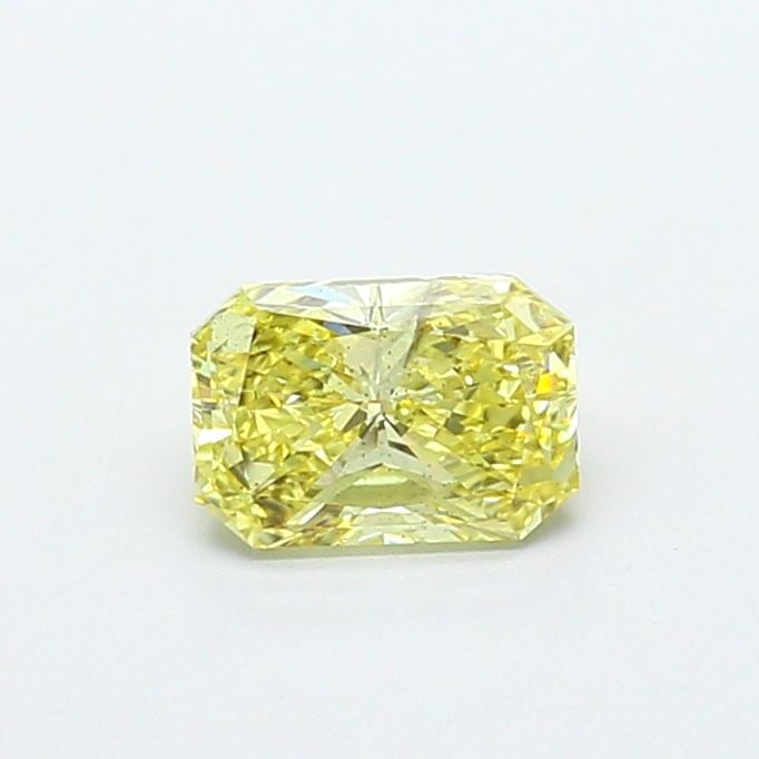 Loose Diamond - RADIANT 1.01ct Fancy Intense Yellow SI1: Loose Diamond - RADIANT 1.01ct Fancy Intense Yellow SI1 Source: This is a real non-mined Diamond that has been grown in a lab Shape: RADIANT Carats: 1.01 Color: Fancy Intense Yellow Certification: IGI