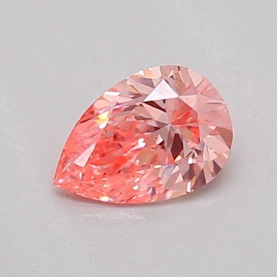 Loose Diamond - PEAR 0.23ct Fancy Vivid Pink VS1: Loose Diamond - PEAR 0.23ct Fancy Vivid Pink VS1 Source: This is a real non-mined Diamond that has been grown in a lab Shape: PEAR Carats: 0.23 Color: Fancy Vivid Pink Certification: IGI Video: