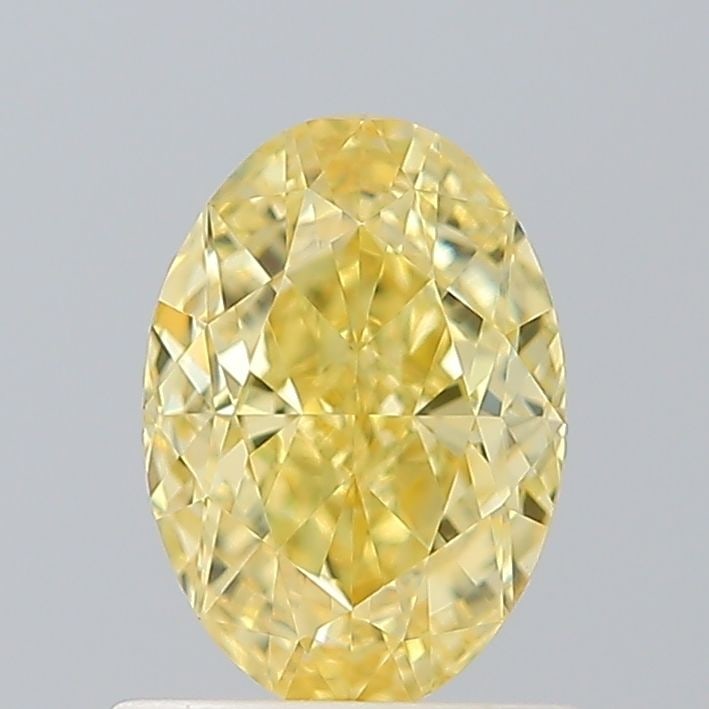 Loose Diamond - OVAL 1.1ct Fancy Intense Yellow VVS2: Loose Diamond - OVAL 1.1ct Fancy Intense Yellow VVS2 Source: This is a real non-mined Diamond that has been grown in a lab Shape: OVAL Carats: 1.1 Color: Fancy Intense Yellow Certification: IGI Video: