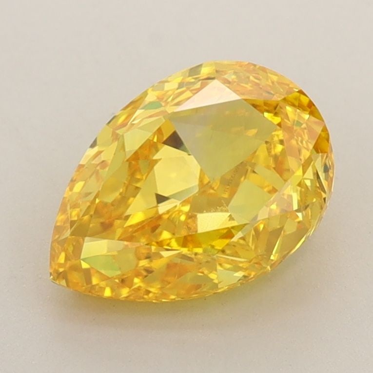 Loose Diamond - PEAR 1.71ct Fancy Vivid Yellow VS2: Loose Diamond - PEAR 1.71ct Fancy Vivid Yellow VS2 Source: This is a real non-mined Diamond that has been grown in a lab Shape: PEAR Carats: 1.71 Color: Fancy Vivid Yellow Certification: IGI Video: