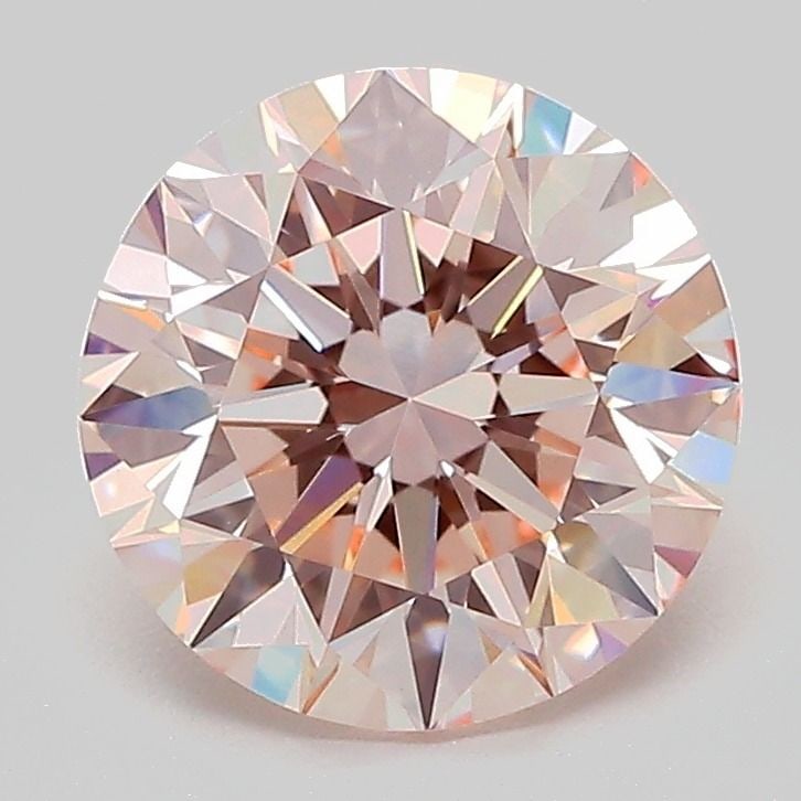 Loose Diamond - ROUND 2.37ct Fancy Pink VVS2: Loose Diamond - ROUND 2.37ct Fancy Pink VVS2 Source: This is a real non-mined Diamond that has been grown in a lab Shape: ROUND Carats: 2.37 Color: Fancy Pink Certification: IGI Video: