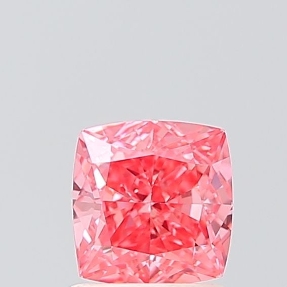 Loose Diamond - CUSHION BRILLIANT 1.1ct Pink VS1: Loose Diamond - CUSHION BRILLIANT 1.1ct Pink VS1 Source: This is a real non-mined Diamond that has been grown in a lab Shape: CUSHION BRILLIANT Carats: 1.1 Color: Pink Certification: NONE Video: