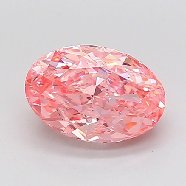 Loose Diamond - OVAL 2.05ct Fancy Vivid Pink VS1: Loose Diamond - OVAL 2.05ct Fancy Vivid Pink VS1 Source: This is a real non-mined Diamond that has been grown in a lab Shape: OVAL Carats: 2.05 Color: Fancy Vivid Pink Certification: IGI Video: