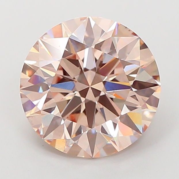 Ideal Loose Diamond - ROUND 3.03ct Very Light Pinkish Brown VS1: Ideal Loose Diamond - ROUND 3.03ct Very Light Pinkish Brown VS1 Source: This is a real non-mined Diamond that has been grown in a lab Shape: ROUND Carats: 3.03 Color: Very Light Pinkish Brown Certific