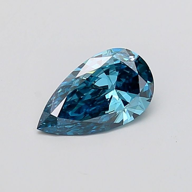 Loose Diamond - PEAR 1.21ct Fancy Vivid Blue VS1: Loose Diamond - PEAR 1.21ct Fancy Vivid Blue VS1 Source: This is a real non-mined Diamond that has been grown in a lab Shape: PEAR Carats: 1.21 Color: Fancy Vivid Blue Certification: IGI Video: