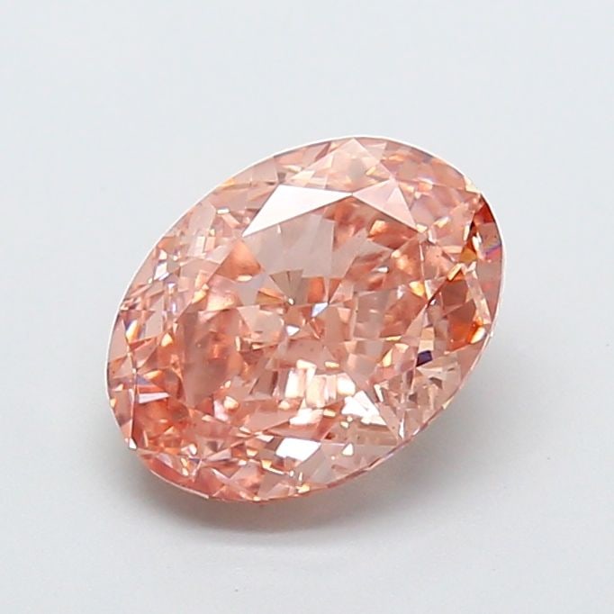 Loose Diamond - OVAL 2.58ct Fancy Intense Brownish Pink VS1: Loose Diamond - OVAL 2.58ct Fancy Intense Brownish Pink VS1 Source: This is a real non-mined Diamond that has been grown in a lab Shape: OVAL Carats: 2.58 Color: Fancy Intense Brownish Pink Certificat
