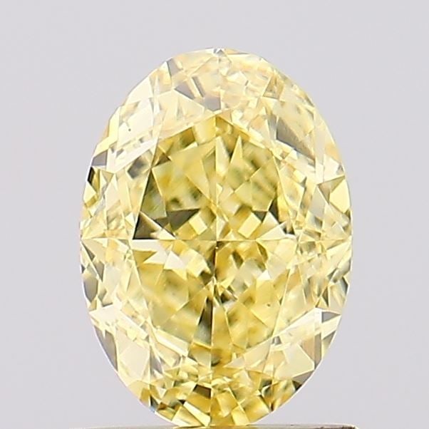Loose Diamond - OVAL 1.11ct Fancy Intense Yellow VVS2: Loose Diamond - OVAL 1.11ct Fancy Intense Yellow VVS2 Source: This is a real non-mined Diamond that has been grown in a lab Shape: OVAL Carats: 1.11 Color: Fancy Intense Yellow Certification: IGI Vide