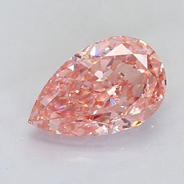 Loose Diamond - PEAR 2.02ct Fancy Vivid Pink VS2: Loose Diamond - PEAR 2.02ct Fancy Vivid Pink VS2 Source: This is a real non-mined Diamond that has been grown in a lab Shape: PEAR Carats: 2.02 Color: Fancy Vivid Pink Certification: IGI Video: