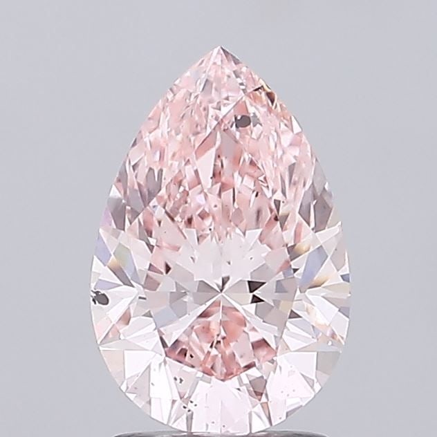 Loose Diamond - PEAR 2.0ct Fancy Vivid Pink SI1: Loose Diamond - PEAR 2.0ct Fancy Vivid Pink SI1 Source: This is a real non-mined Diamond that has been grown in a lab Shape: PEAR Carats: 2.0 Color: Fancy Vivid Pink Certification: IGI Video: