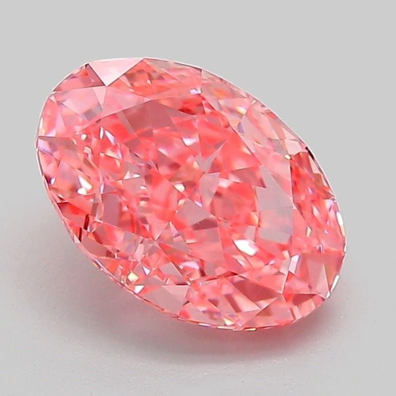 Loose Diamond - OVAL 2.04ct Fancy Vivid Pink VVS2: Loose Diamond - OVAL 2.04ct Fancy Vivid Pink VVS2 Source: This is a real non-mined Diamond that has been grown in a lab Shape: OVAL Carats: 2.04 Color: Fancy Vivid Pink Certification: IGI Video:
