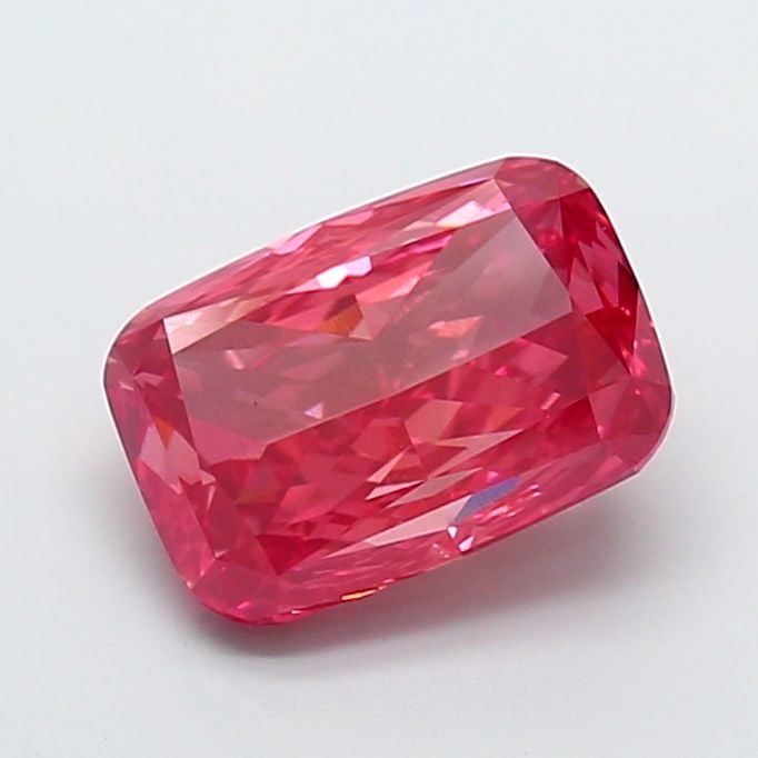 Loose Diamond - CUSHION MODIFIED 5.0ct Fancy Vivid Pink VS1: Loose Diamond - CUSHION MODIFIED 5.0ct Fancy Vivid Pink VS1 Source: This is a real non-mined Diamond that has been grown in a lab Shape: CUSHION MODIFIED Carats: 5.0 Color: Fancy Vivid Pink Certificat