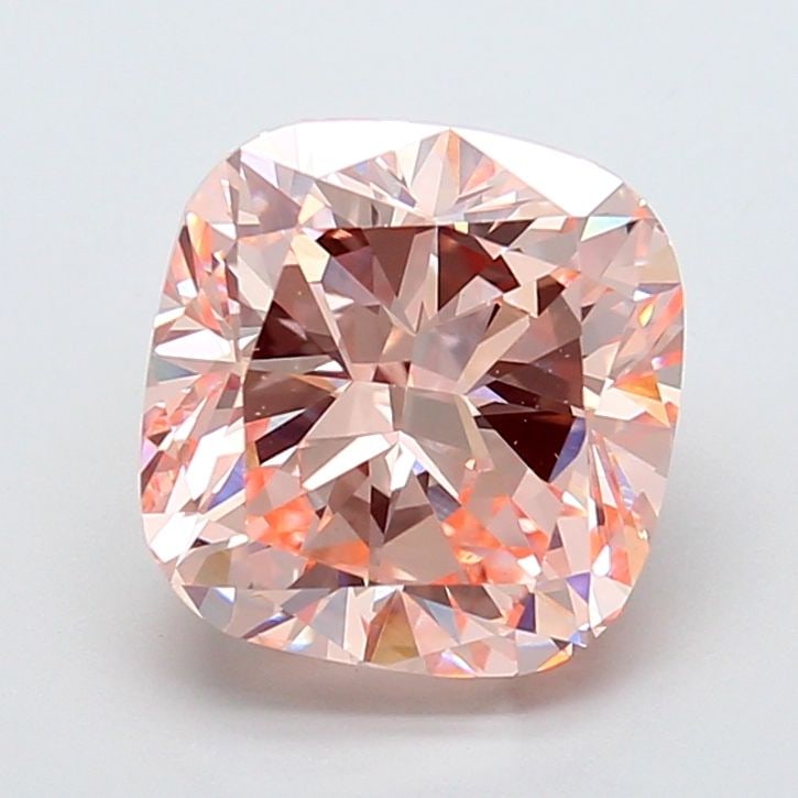 Loose Diamond - CUSHION MODIFIED 5.02ct Fancy Intense Pink VS1: Loose Diamond - CUSHION MODIFIED 5.02ct Fancy Intense Pink VS1 Source: This is a real non-mined Diamond that has been grown in a lab Shape: CUSHION MODIFIED Carats: 5.02 Color: Fancy Intense Pink Cert