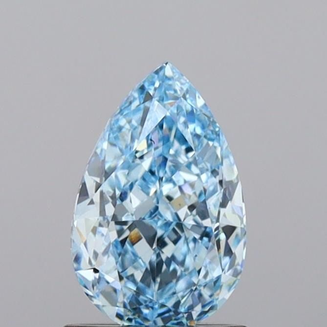 Loose Diamond - PEAR 1.32ct Fancy Intense Blue VS1: Loose Diamond - PEAR 1.32ct Fancy Intense Blue VS1 Source: This is a real non-mined Diamond that has been grown in a lab Shape: PEAR Carats: 1.32 Color: Fancy Intense Blue Certification: IGI Video: