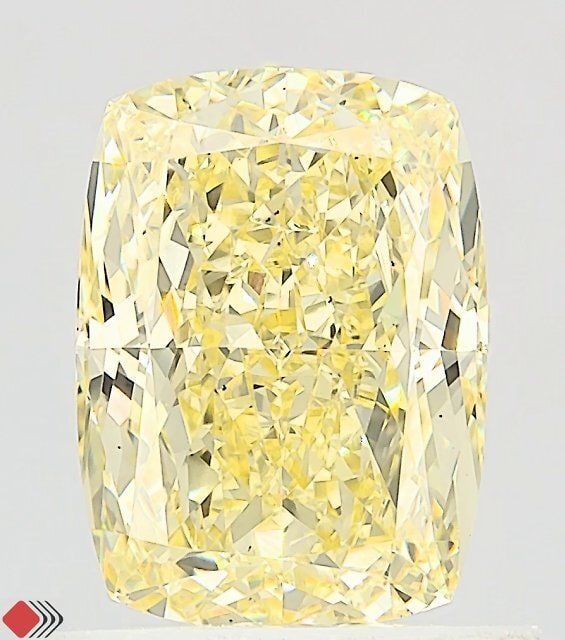Loose Diamond - CUSHION MODIFIED 1.09ct Fancy Intense Yellow VS2: Loose Diamond - CUSHION MODIFIED 1.09ct Fancy Intense Yellow VS2 Source: This is a real non-mined Diamond that has been grown in a lab Shape: CUSHION MODIFIED Carats: 1.09 Color: Fancy Intense Yellow 