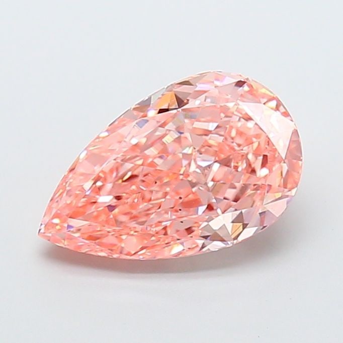 Loose Diamond - PEAR 4.0ct Fancy Vivid Pink VS2: Loose Diamond - PEAR 4.0ct Fancy Vivid Pink VS2 Source: This is a real non-mined Diamond that has been grown in a lab Shape: PEAR Carats: 4.0 Color: Fancy Vivid Pink Certification: IGI Video: