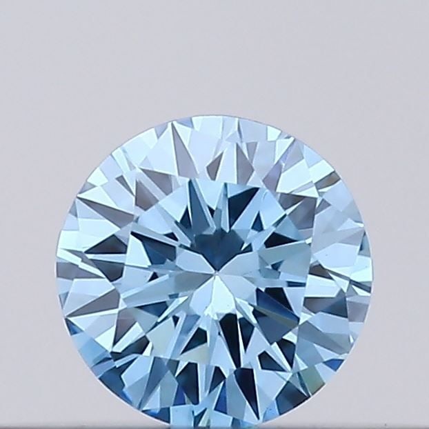 Loose Diamond - ROUND 0.14ct Fancy Vivid Blue VS1: Loose Diamond - ROUND 0.14ct Fancy Vivid Blue VS1 Source: This is a real non-mined Diamond that has been grown in a lab Shape: ROUND Carats: 0.14 Color: Fancy Vivid Blue Certification: IGI Video: