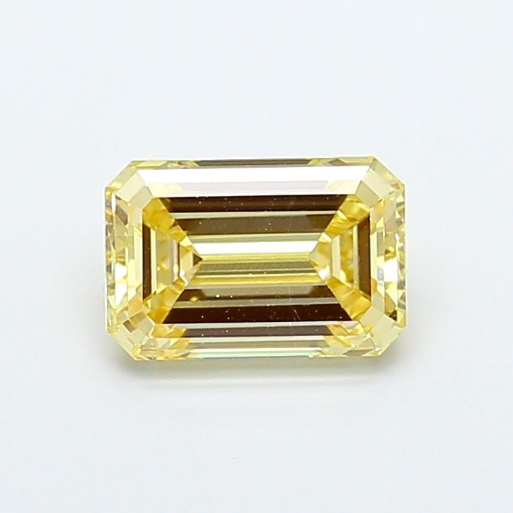 Loose Diamond - EMERALD 1.58ct Fancy Light Brownish Yellow VS1: Loose Diamond - EMERALD 1.58ct Fancy Light Brownish Yellow VS1 Source: This is a real non-mined Diamond that has been grown in a lab Shape: EMERALD Carats: 1.58 Color: Fancy Light Brownish Yellow Cert
