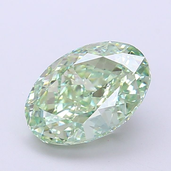 Loose Diamond - OVAL 2.52ct Fancy Vivid Green VVS2: Loose Diamond - OVAL 2.52ct Fancy Vivid Green VVS2 Source: This is a real non-mined Diamond that has been grown in a lab Shape: OVAL Carats: 2.52 Color: Fancy Vivid Green Certification: IGI Video:
