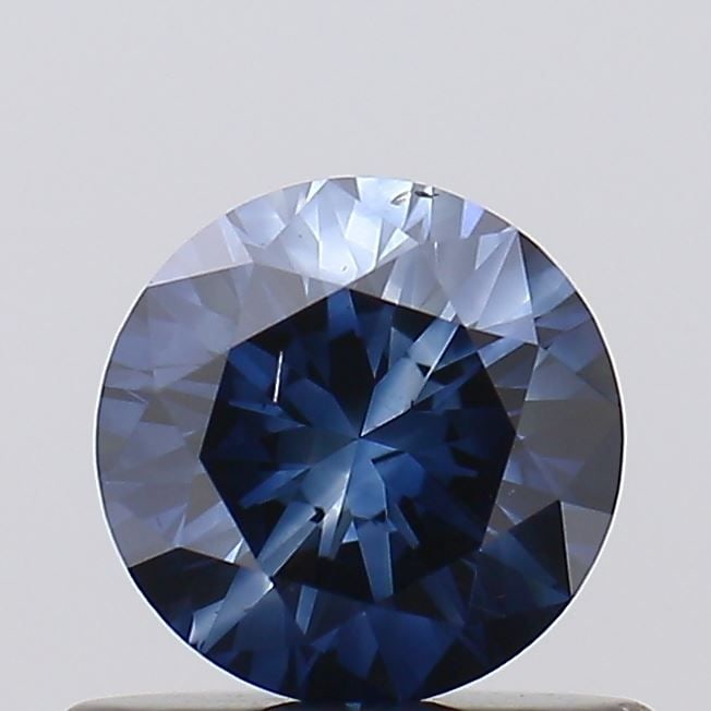 Loose Diamond - ROUND 0.55ct Fancy Deep Blue SI2: Loose Diamond - ROUND 0.55ct Fancy Deep Blue SI2 Source: This is a real non-mined Diamond that has been grown in a lab Shape: ROUND Carats: 0.55 Color: Fancy Deep Blue Certification: NONE Video:
