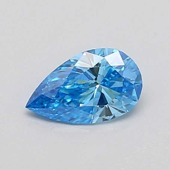 Loose Diamond - PEAR 0.37ct Fancy Vivid Blue VS1: Loose Diamond - PEAR 0.37ct Fancy Vivid Blue VS1 Source: This is a real non-mined Diamond that has been grown in a lab Shape: PEAR Carats: 0.37 Color: Fancy Vivid Blue Certification: IGI Video: