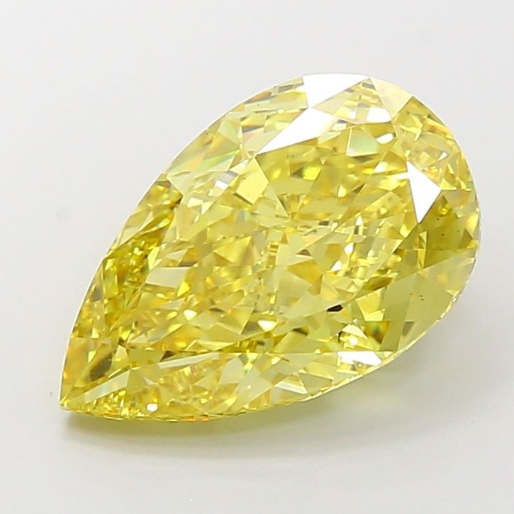 Loose Diamond - PEAR 6.0ct Fancy Intense Yellow VS1: Loose Diamond - PEAR 6.0ct Fancy Intense Yellow VS1 Source: This is a real non-mined Diamond that has been grown in a lab Shape: PEAR Carats: 6.0 Color: Fancy Intense Yellow Certification: IGI Video: