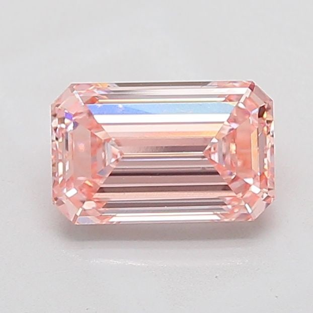 Loose Diamond - EMERALD 2.09ct Fancy Intense Pink VS1: Loose Diamond - EMERALD 2.09ct Fancy Intense Pink VS1 Source: This is a real non-mined Diamond that has been grown in a lab Shape: EMERALD Carats: 2.09 Color: Fancy Intense Pink Certification: IGI Vid