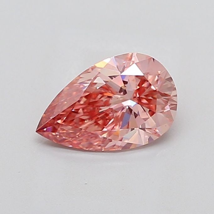 Loose Diamond - PEAR 1.56ct Fancy Vivid Pink VS1: Loose Diamond - PEAR 1.56ct Fancy Vivid Pink VS1 Source: This is a real non-mined Diamond that has been grown in a lab Shape: PEAR Carats: 1.56 Color: Fancy Vivid Pink Certification: IGI Video: