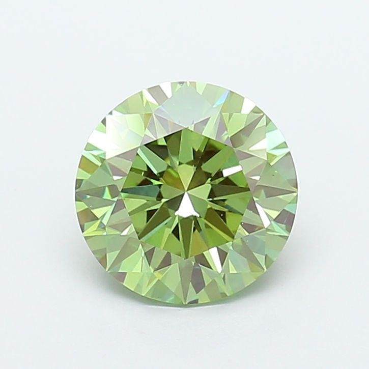 Ideal Loose Diamond - ROUND 3.03ct Fancy Vivid Green VS1: Ideal Loose Diamond - ROUND 3.03ct Fancy Vivid Green VS1 Source: This is a real non-mined Diamond that has been grown in a lab Shape: ROUND Carats: 3.03 Color: Fancy Vivid Green Certification: IGI Vid