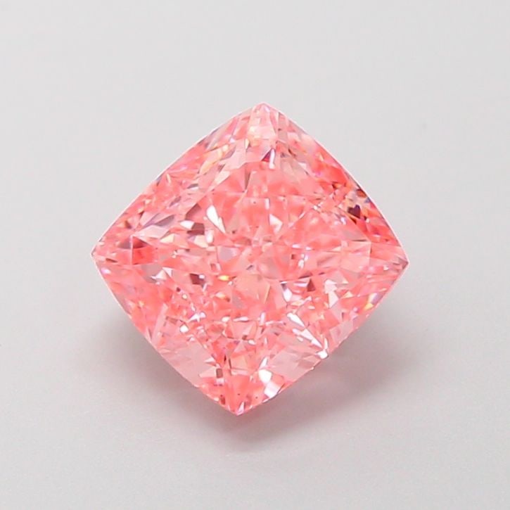 Loose Diamond - CUSHION MODIFIED 2.07ct Fancy Vivid Pink VS1: Loose Diamond - CUSHION MODIFIED 2.07ct Fancy Vivid Pink VS1 Source: This is a real non-mined Diamond that has been grown in a lab Shape: CUSHION MODIFIED Carats: 2.07 Color: Fancy Vivid Pink Certific