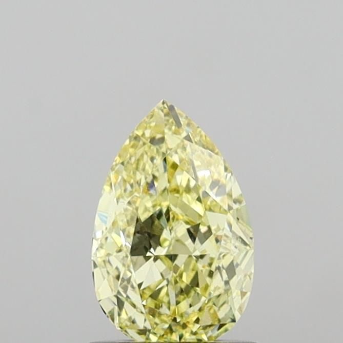 Loose Diamond - PEAR 1.01ct Fancy Yellow VS1: Loose Diamond - PEAR 1.01ct Fancy Yellow VS1 Source: This is a real non-mined Diamond that has been grown in a lab Shape: PEAR Carats: 1.01 Color: Fancy Yellow Certification: IGI Video: