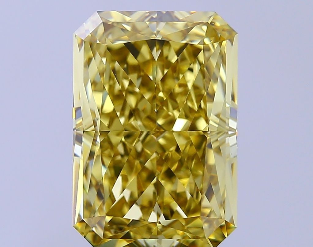 Loose Diamond - RADIANT 8.88ct Fancy Intense Yellow VS1: Loose Diamond - RADIANT 8.88ct Fancy Intense Yellow VS1 Source: This is a real non-mined Diamond that has been grown in a lab Shape: RADIANT Carats: 8.88 Color: Fancy Intense Yellow Certification: IGI