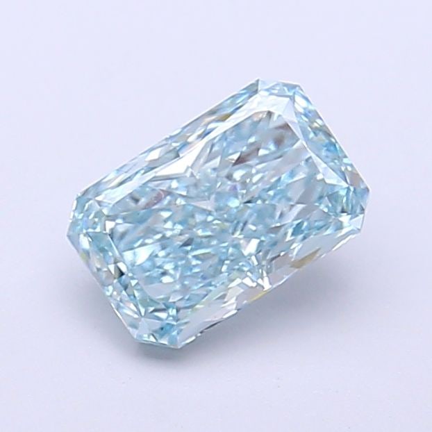 Loose Diamond - RADIANT 1.04ct Fancy Intense Blue VS1: Loose Diamond - RADIANT 1.04ct Fancy Intense Blue VS1 Source: This is a real non-mined Diamond that has been grown in a lab Shape: RADIANT Carats: 1.04 Color: Fancy Intense Blue Certification: IGI Vid