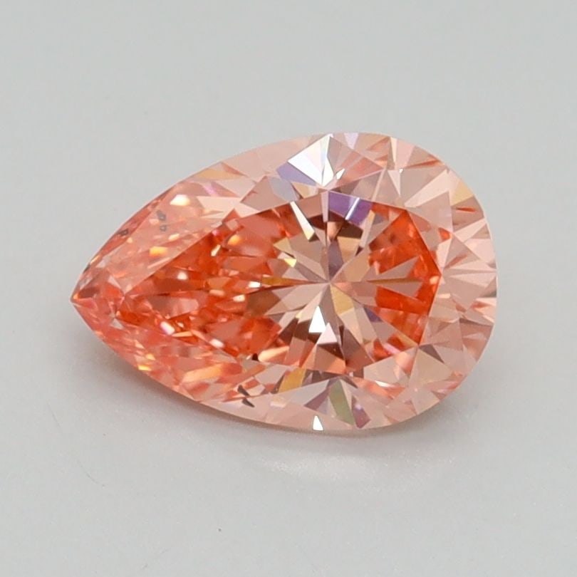 Loose Diamond - PEAR 1.01ct Fancy Intense Pink VS2: Loose Diamond - PEAR 1.01ct Fancy Intense Pink VS2 Source: This is a real non-mined Diamond that has been grown in a lab Shape: PEAR Carats: 1.01 Color: Fancy Intense Pink Certification: IGI Video: