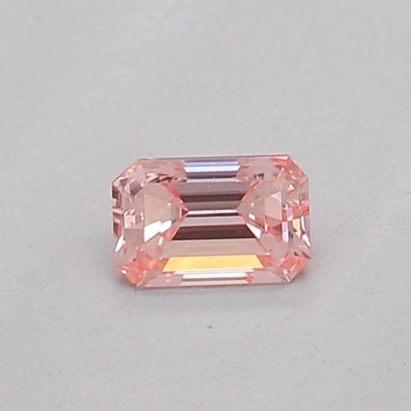 Loose Diamond - EMERALD 0.15ct Fancy Intense Pink VVS2: Loose Diamond - EMERALD 0.15ct Fancy Intense Pink VVS2 Source: This is a real non-mined Diamond that has been grown in a lab Shape: EMERALD Carats: 0.15 Color: Fancy Intense Pink Certification: IGI Th