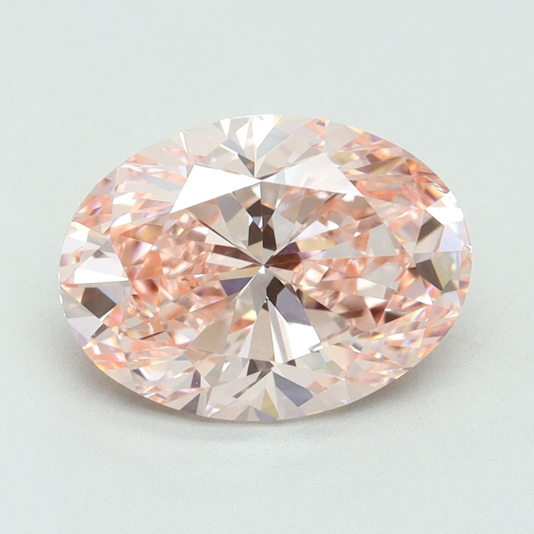 Loose Diamond - OVAL 3.0ct Fancy Vivid Pink VS2: Loose Diamond - OVAL 3.0ct Fancy Vivid Pink VS2 Source: This is a real non-mined Diamond that has been grown in a lab Shape: OVAL Carats: 3.0 Color: Fancy Vivid Pink Certification: IGI Video: