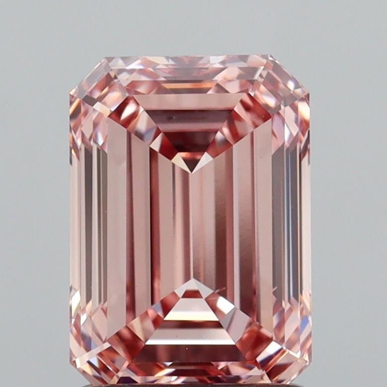 Loose Diamond - EMERALD 1.6ct Fancy Intense Pink VS2: Loose Diamond - EMERALD 1.6ct Fancy Intense Pink VS2 Source: This is a real non-mined Diamond that has been grown in a lab Shape: EMERALD Carats: 1.6 Color: Fancy Intense Pink Certification: IGI Video